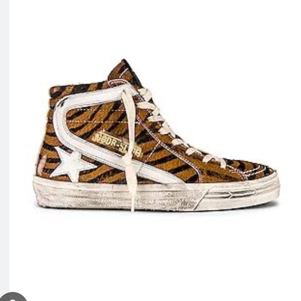 Slide Sneaker in Brown Zebra & White
GOLDEN GOOSE